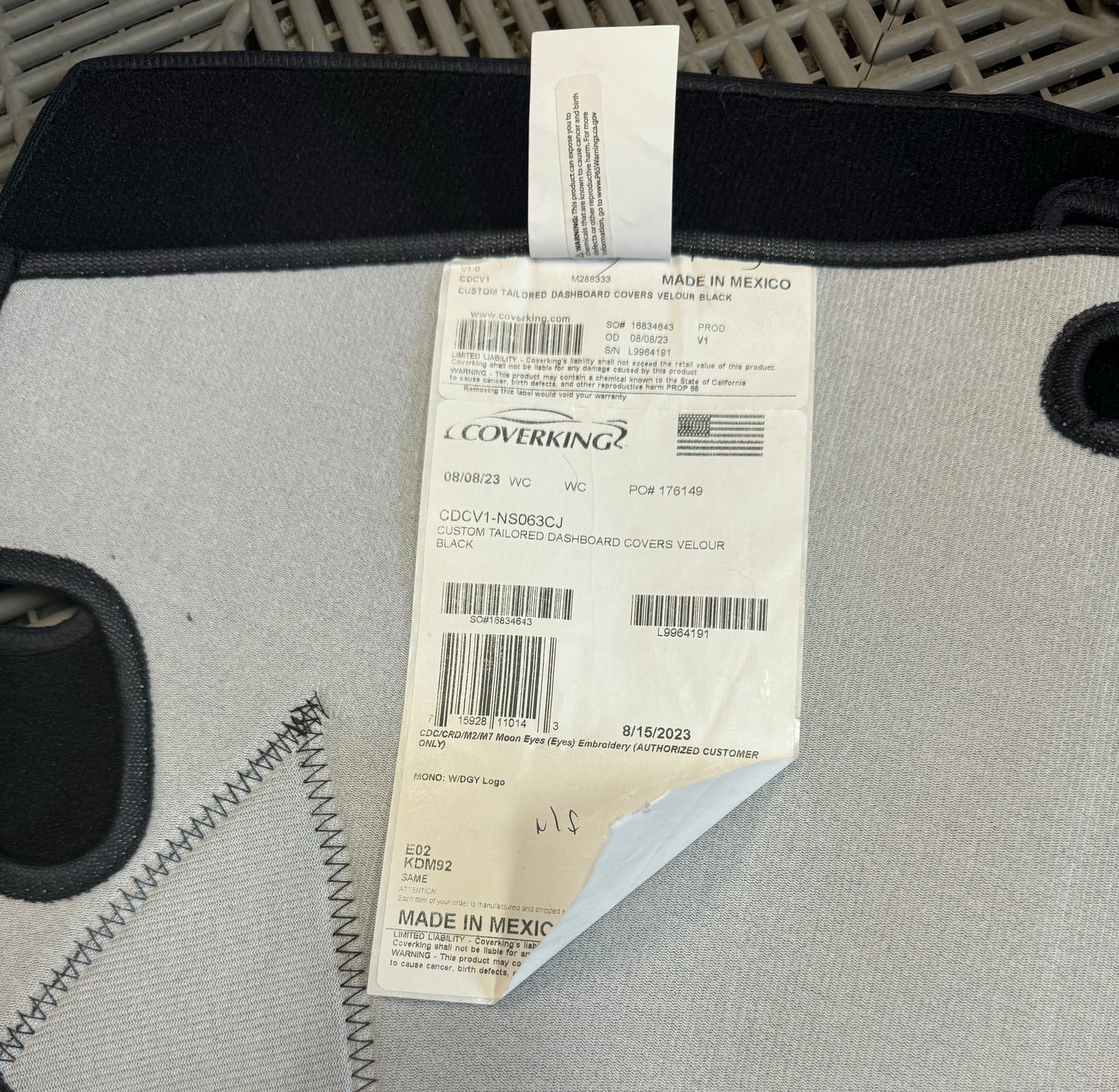 Mooneyes Japan s13/180sx Dash Mat