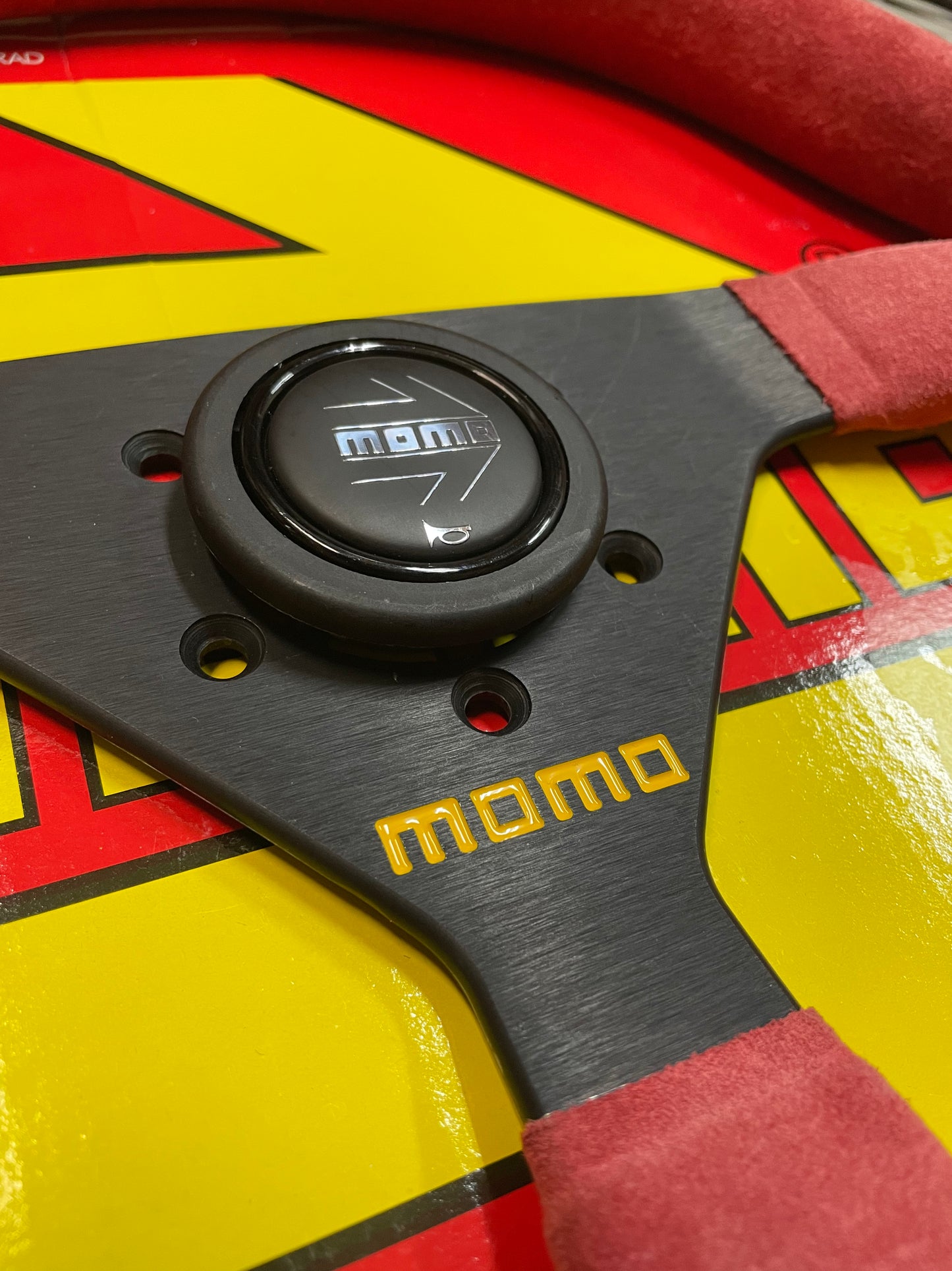 Momo Mod 78 Red Suede