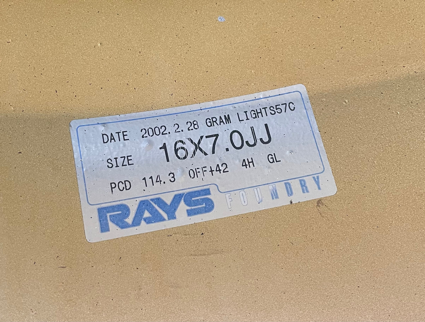 Rays Gram Lights 57C Set