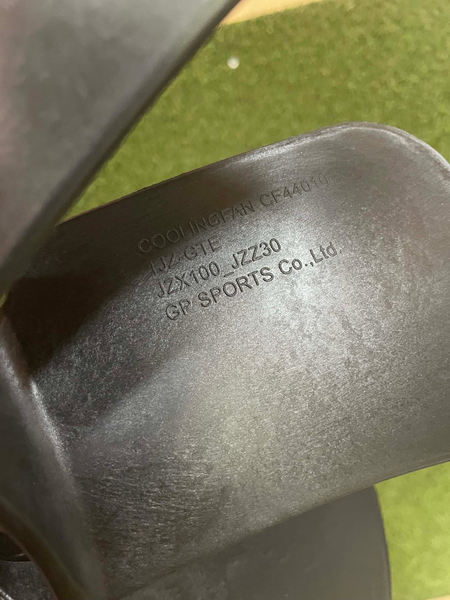 GP Sports Megatech cooling fan for JZX100/JZZ30 1JZGTE