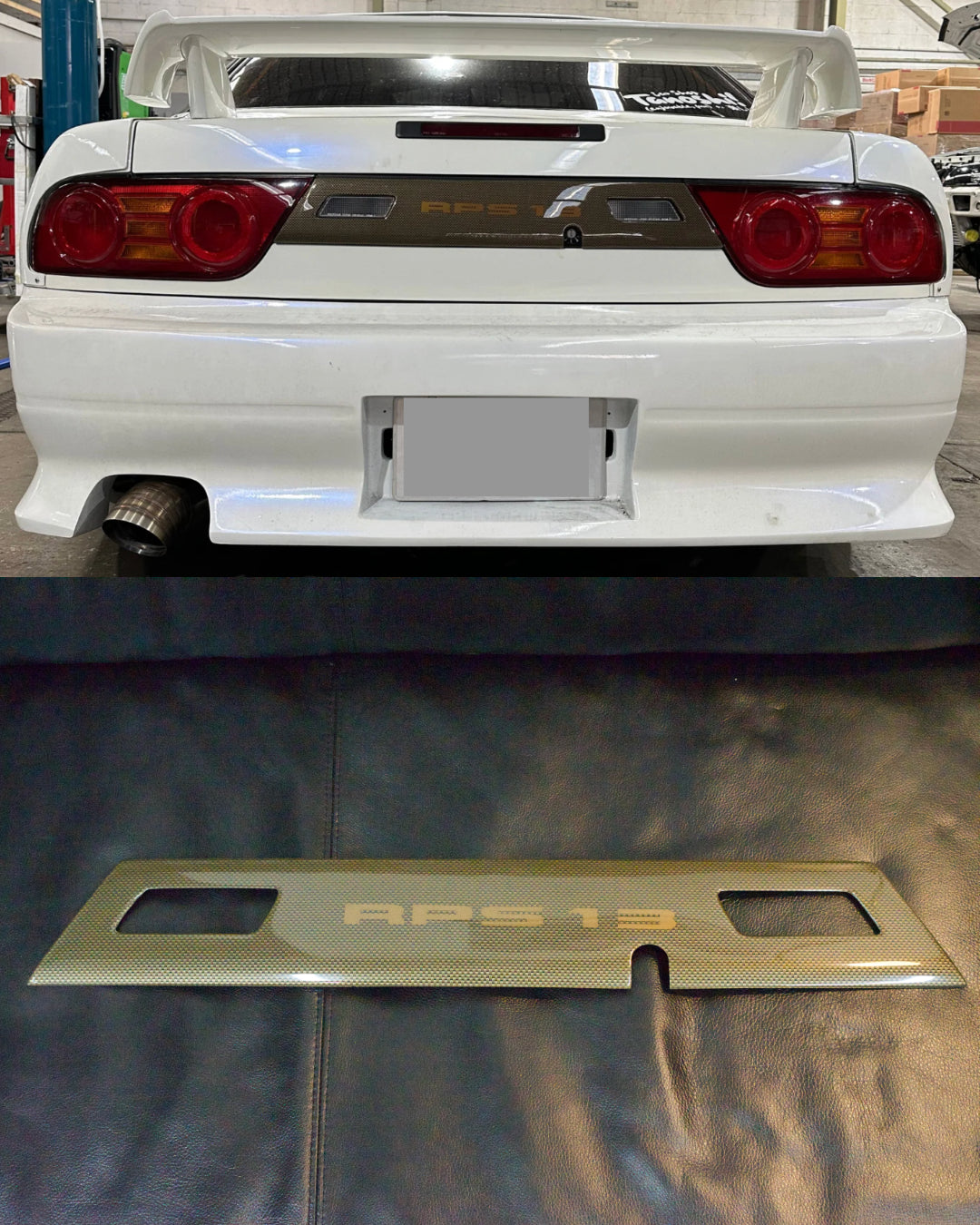 180sx Rear Centre Garnish (OEM)