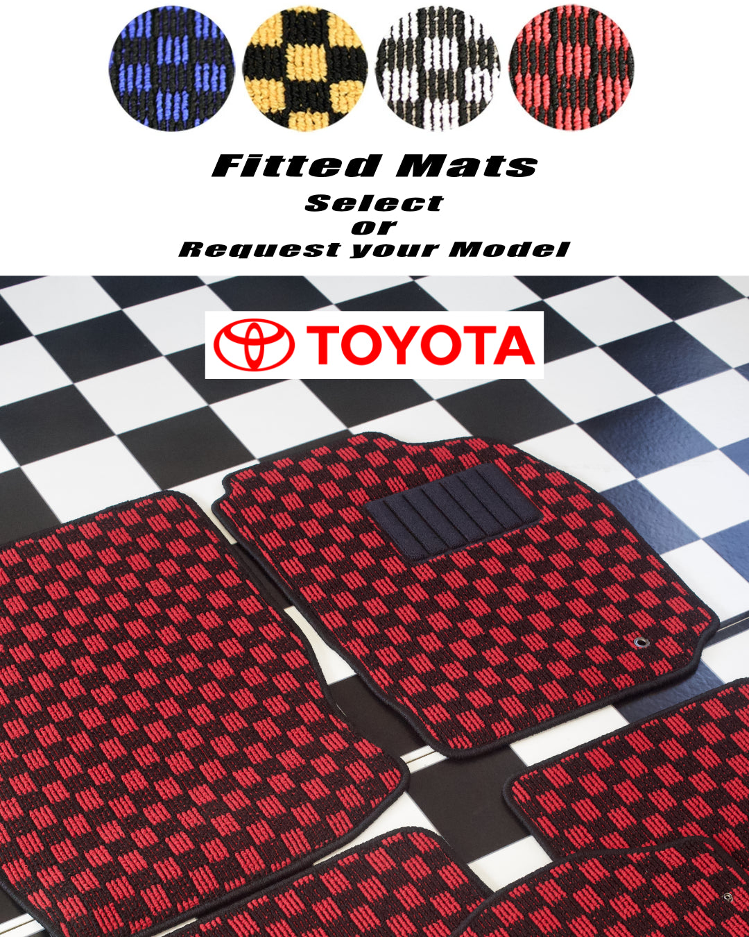 Fitted Check Mats for Toyota Models