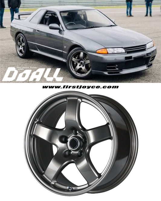 DOALL R32 GT-R Style Wheel | 18x9 +20 | 5x114.3 | Gunmetal
