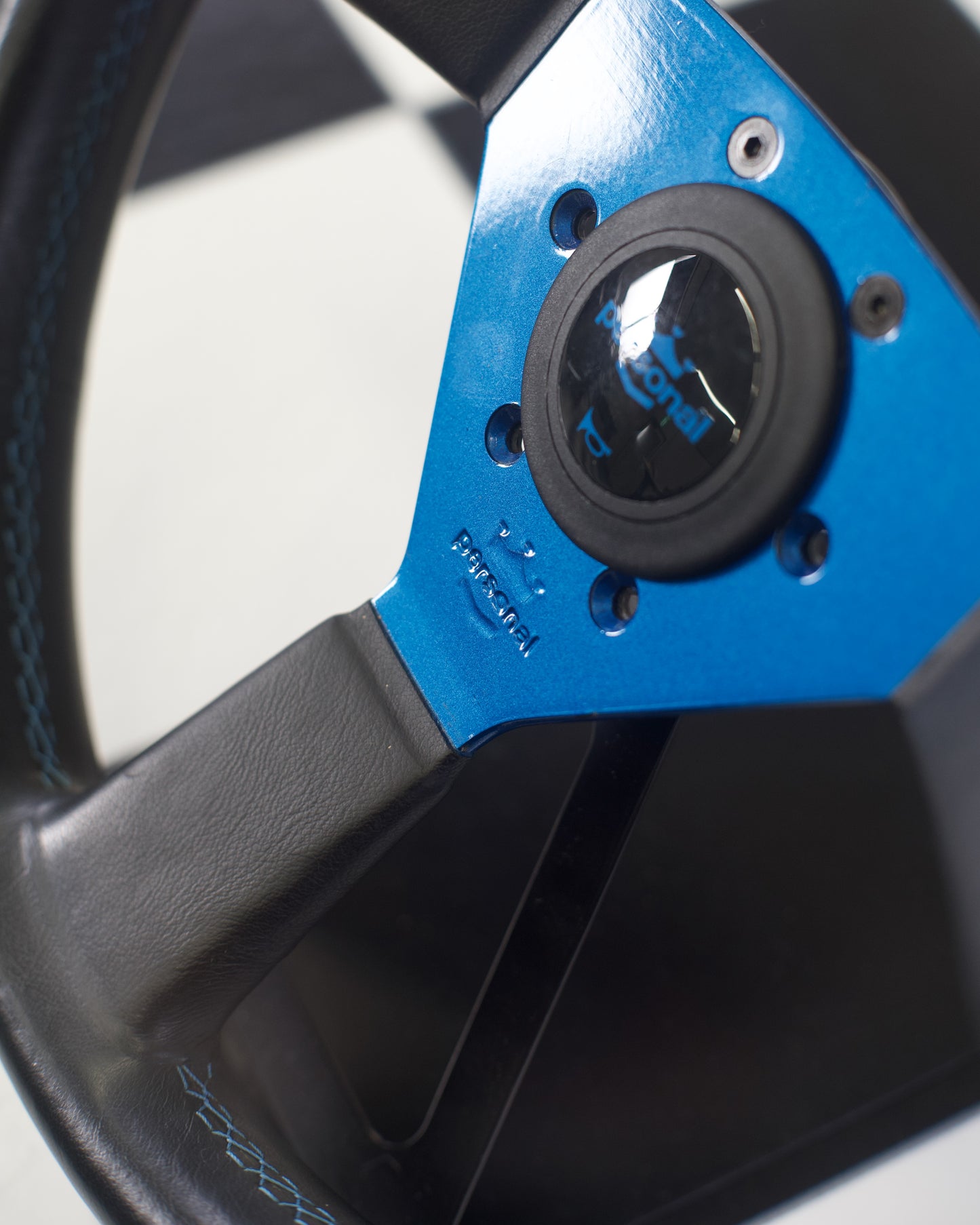 Personal Neo Grinta Blue/Blue Stitch 345mm