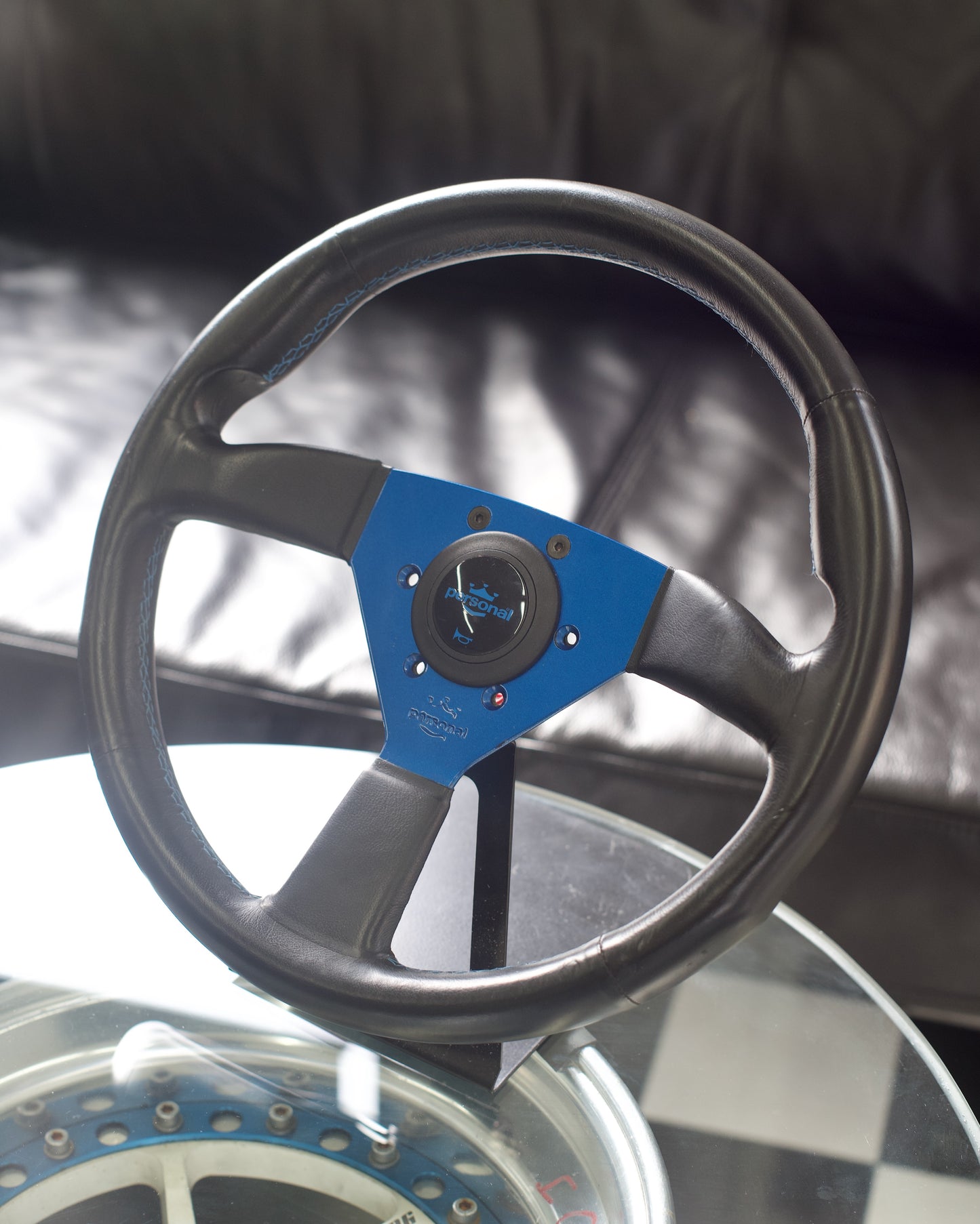 Personal Neo Grinta Blue/Blue Stitch 345mm