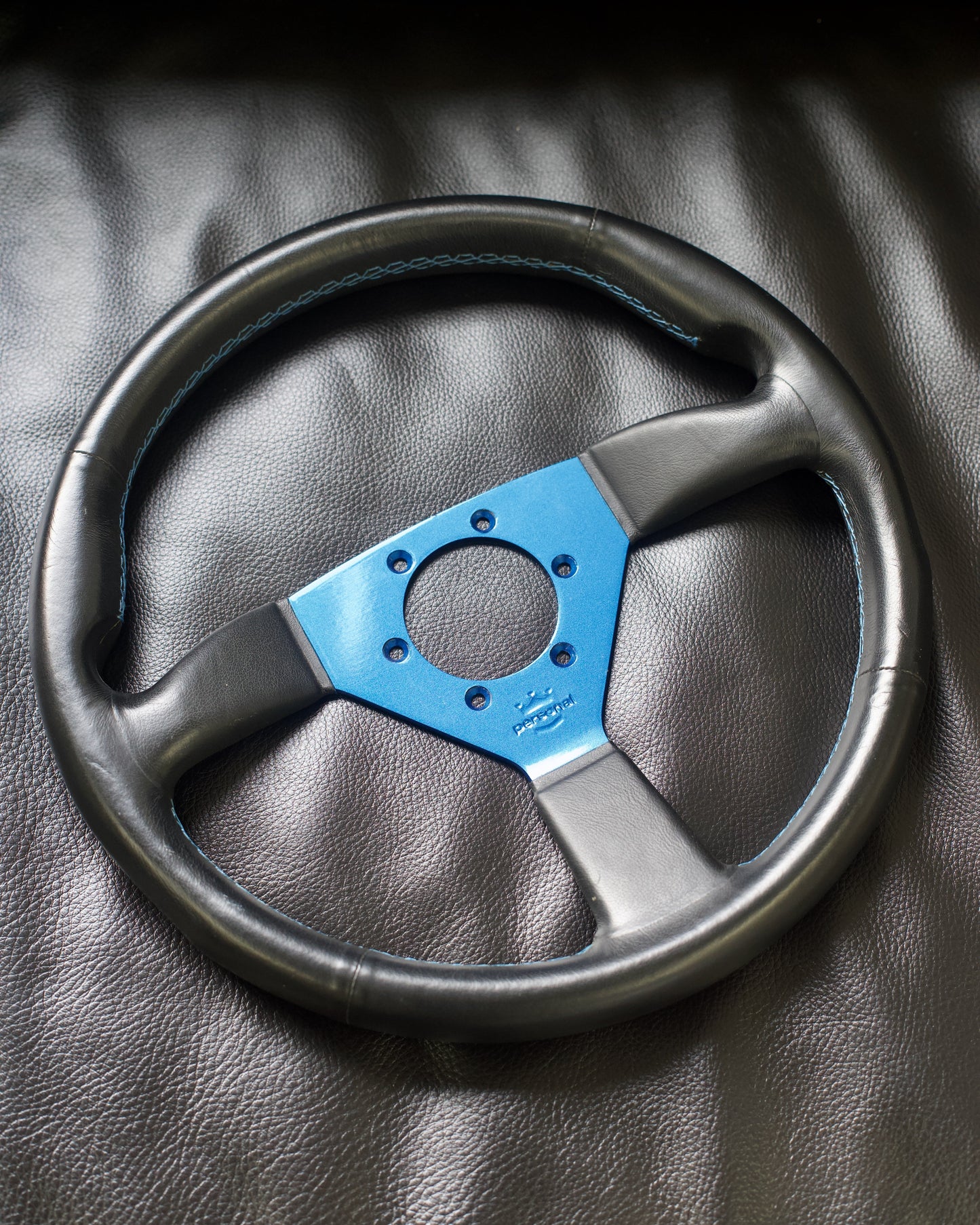 Personal Neo Grinta Blue/Blue Stitch 345mm