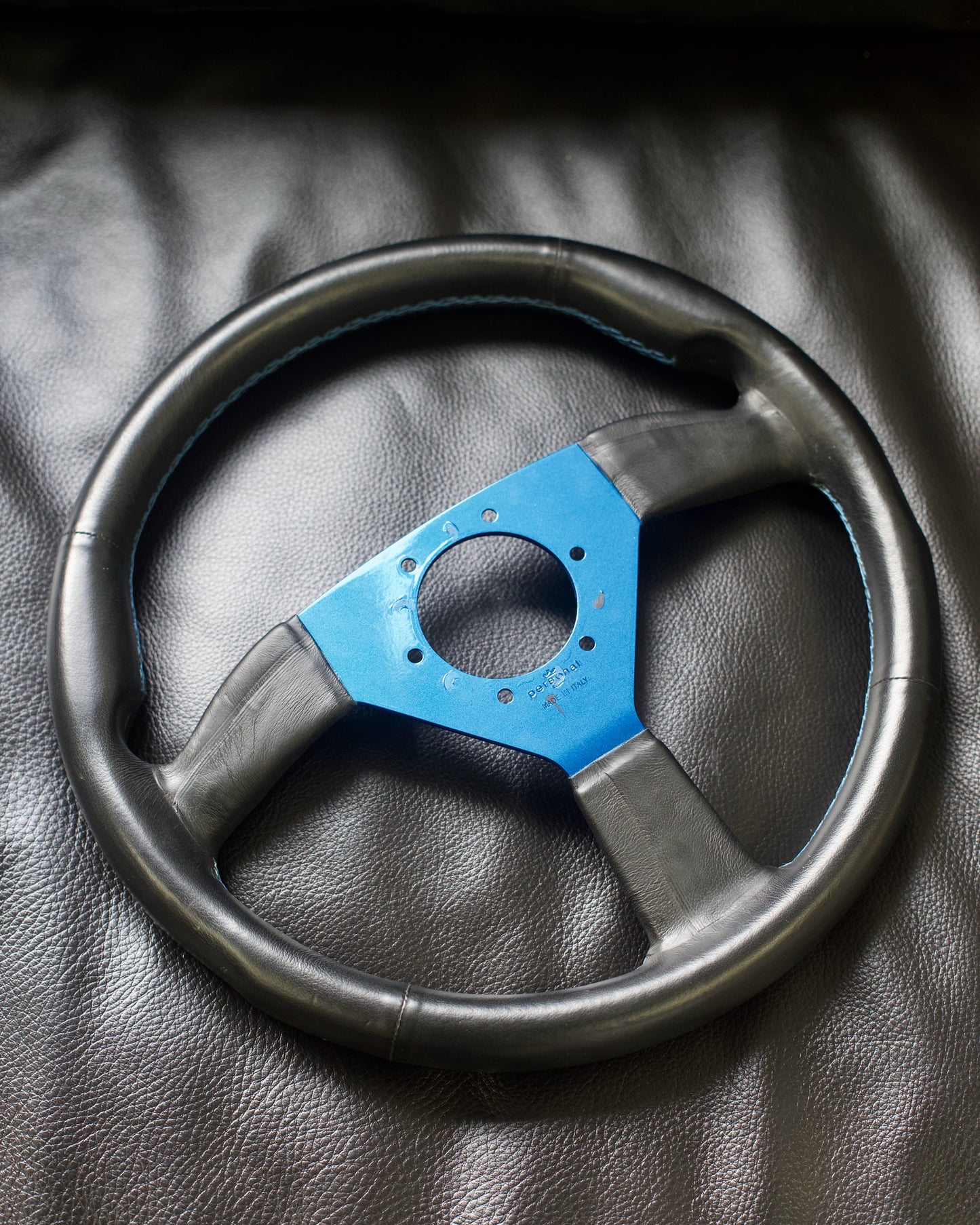 Personal Neo Grinta Blue/Blue Stitch 345mm