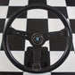 Nardi Classic 360mm with Blue Stitching and Logo
