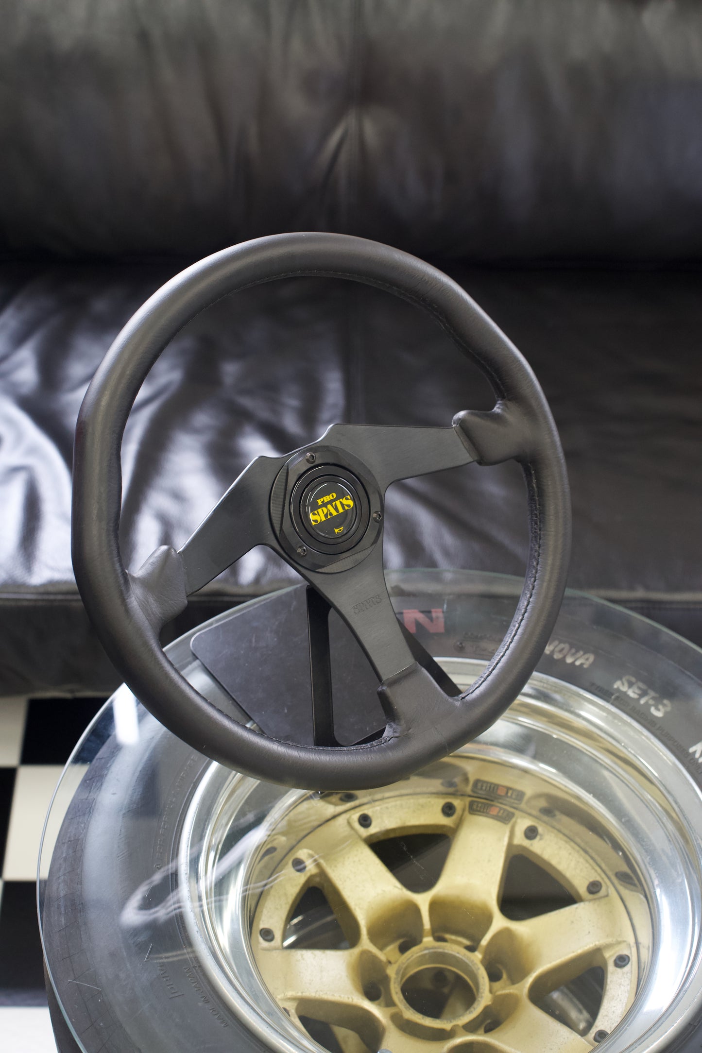 *NEW* PRO SPATS Steering wheel 360mm