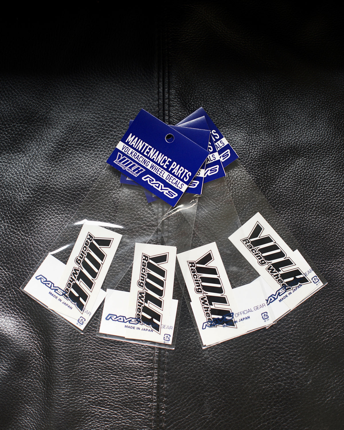 RAYS Volk Racing TE37 2PC Repair Stickers (x4)