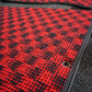 Karo R32 GTR Front Mat Set - Red/Black