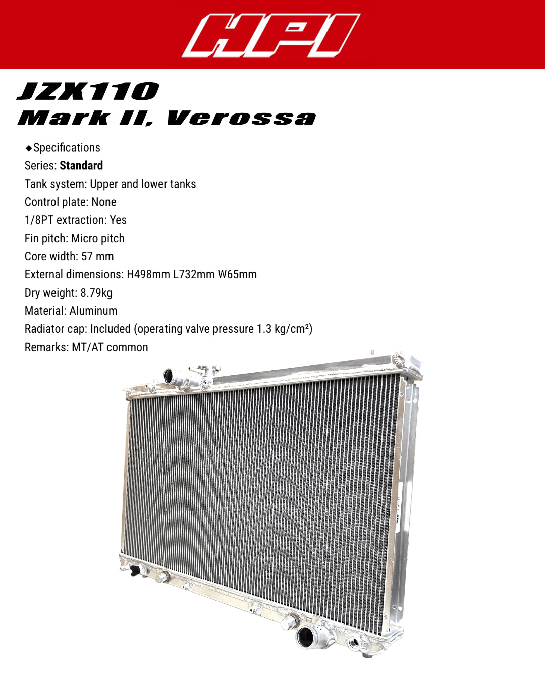 HPI Radiator Kit