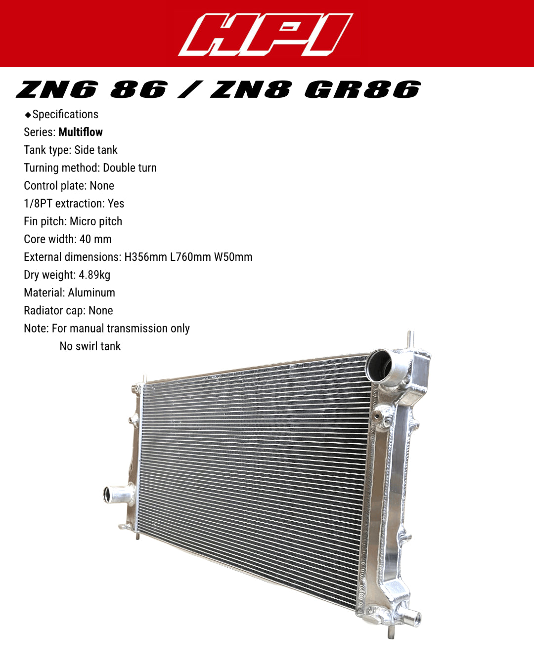 HPI Radiator Kit