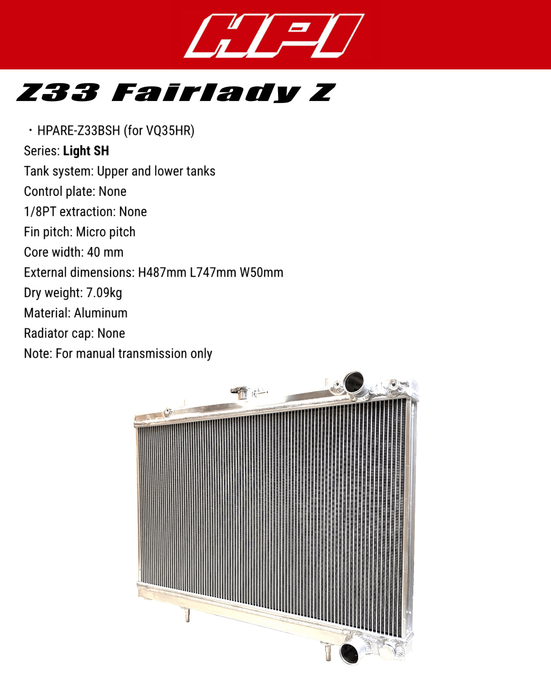 HPI Radiator Kit