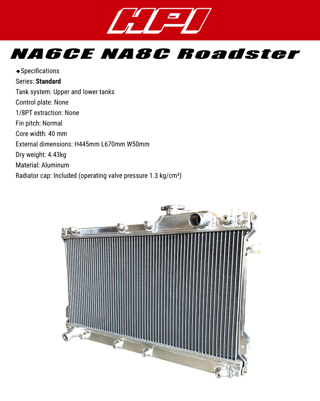 HPI Radiator Kit