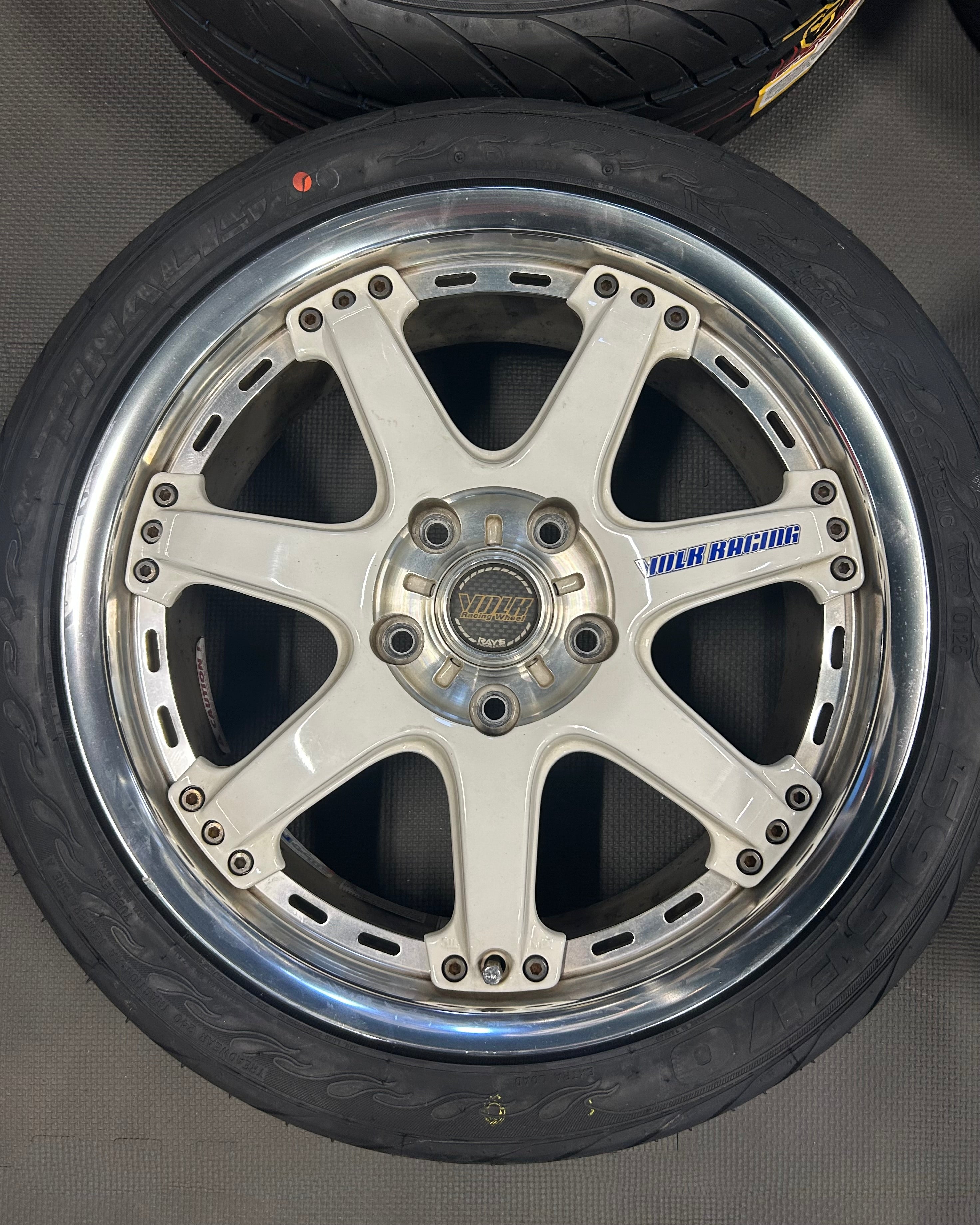 RAYS VR ボルクレーシング GT-7 17インチ 8JJ PCD100 Rays Volk Racing GT-7 (17x7J, +49) – First Joyce