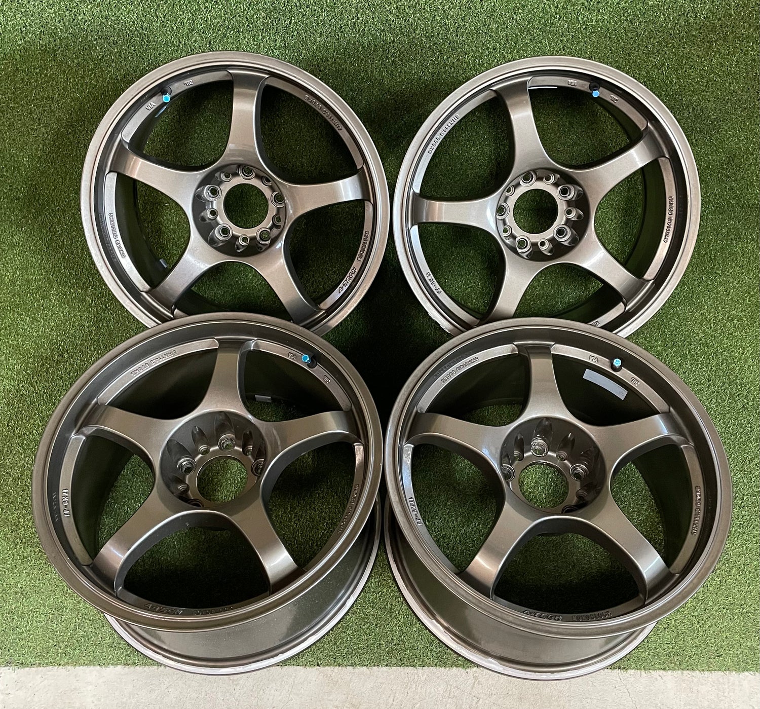 A-TECH MONOBLOCK 17X9-JJ ホイール 2本セット A-TECH MONOBLOCK 17X9-JJ ホイール 2本セット A-TECH MONOBLOCK
