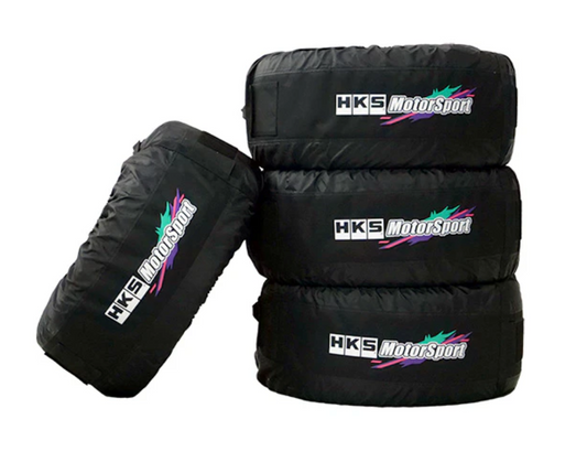 HKS Oil Splash Tyre Cover - Set of 4