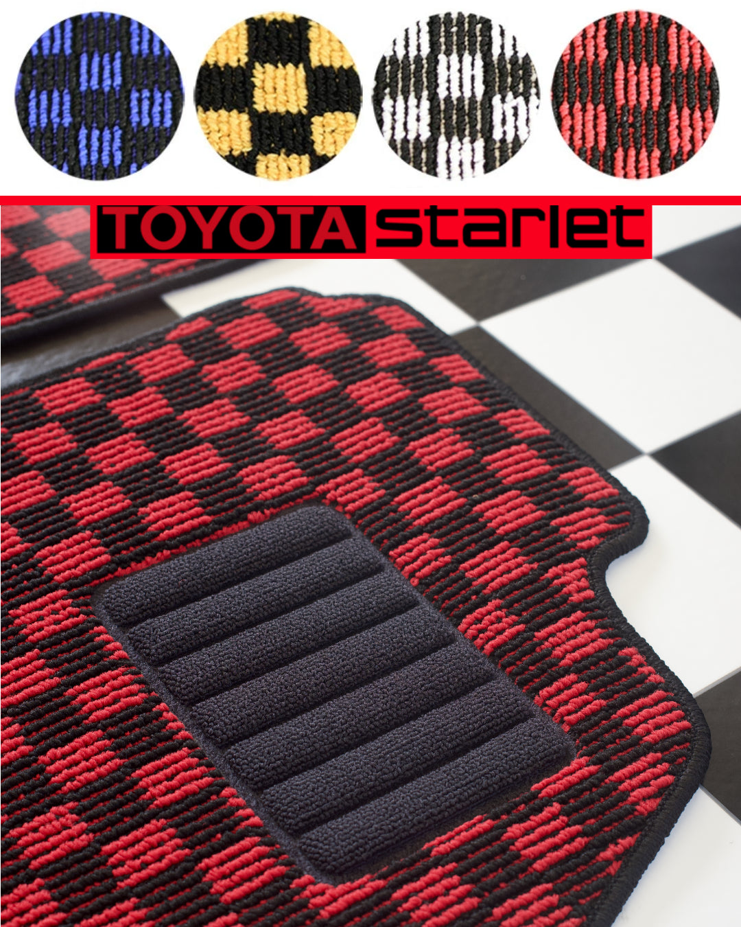 5-Piece Mat Set - Toyota Starlet