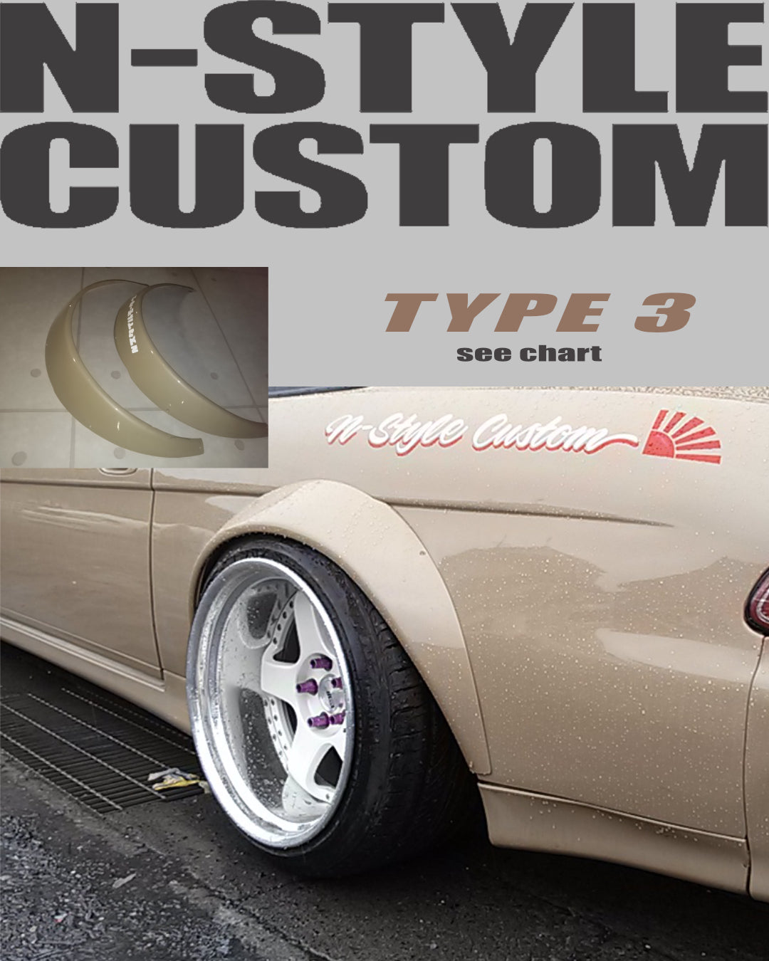 N-STYLE CUSTOM Fenders