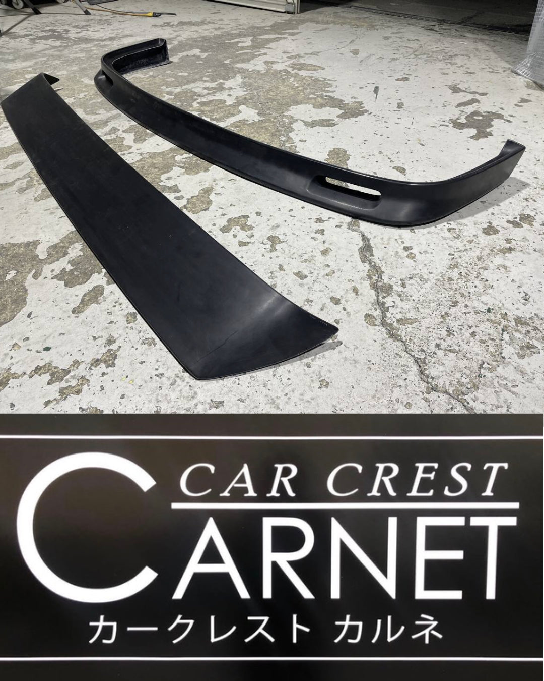 Carnet Carcrest JZX81 Front Lip and Rear Spoiler