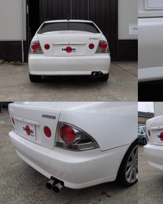Straight-Pipe Dual Exhaust System for SXE/GXE10 Altezza