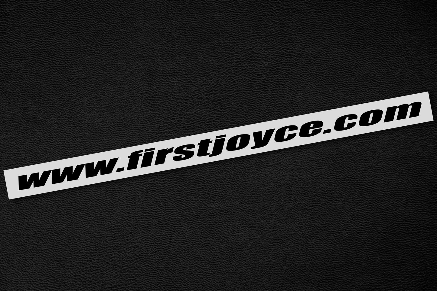 First Joyce URL Website Sticker