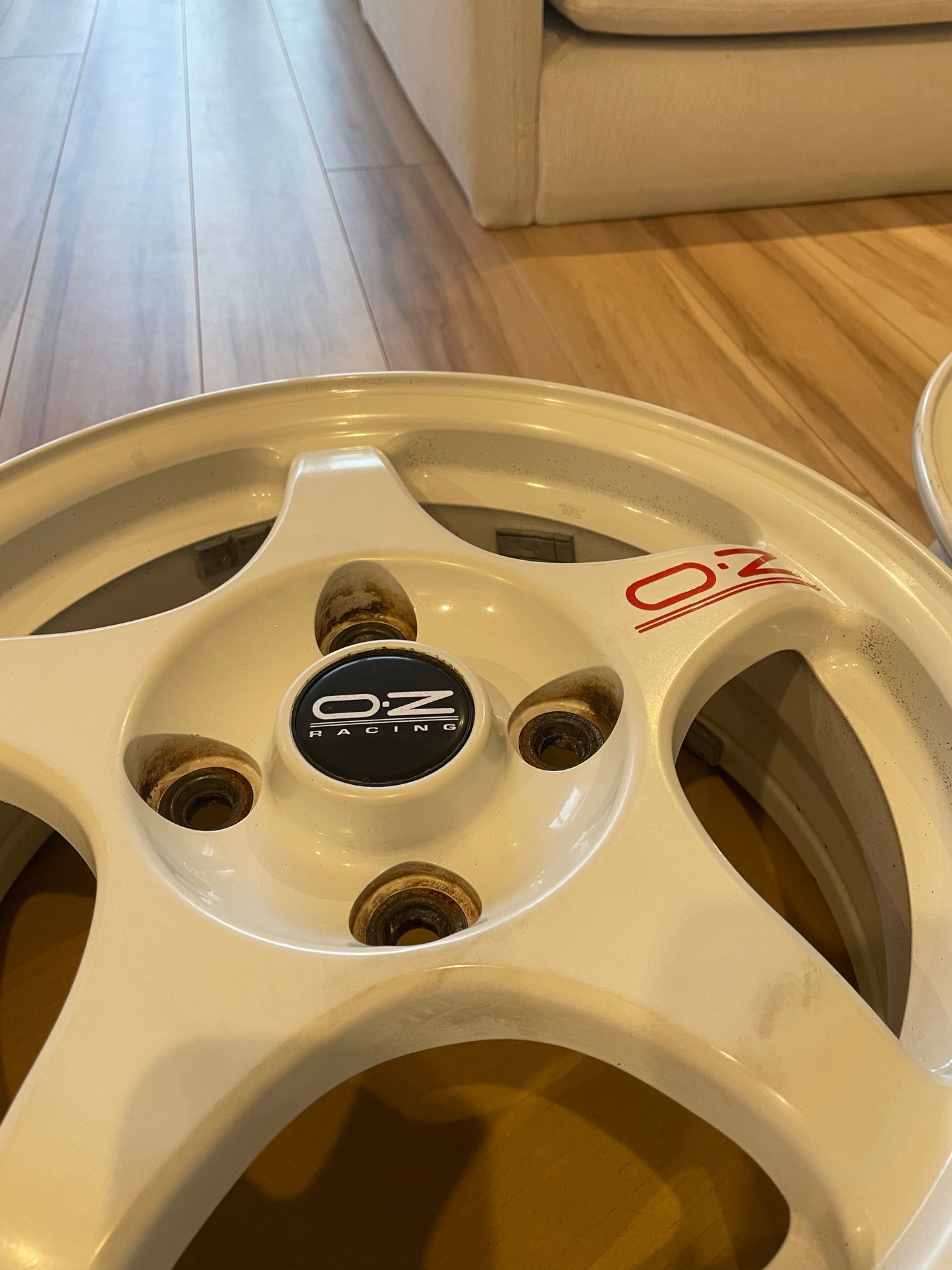 Set of OZ Evo 3 OEM Wheels