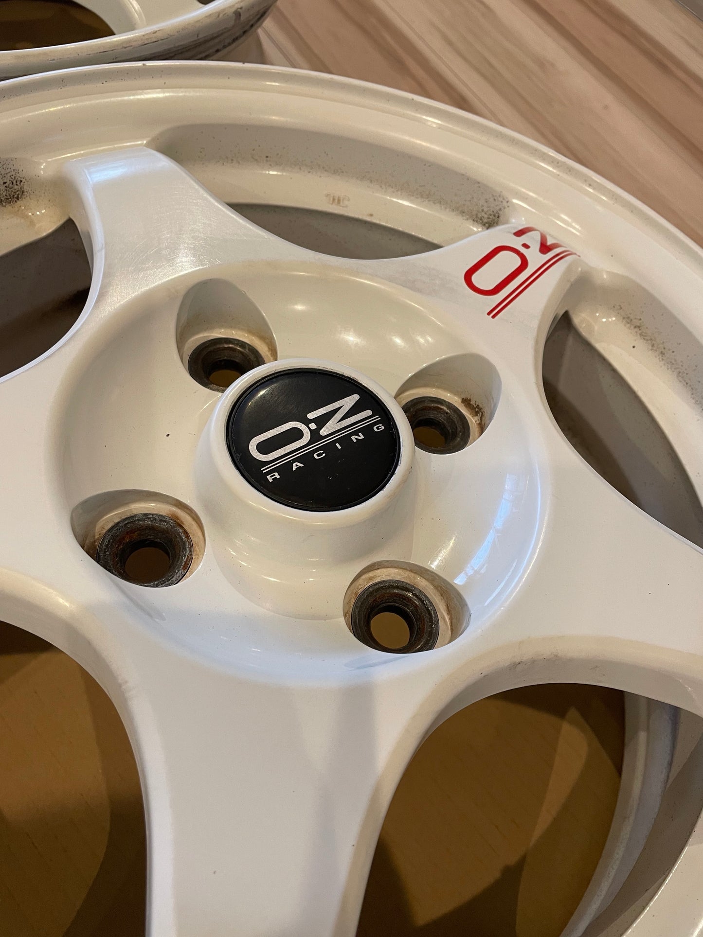 Set of OZ Evo 3 OEM Wheels