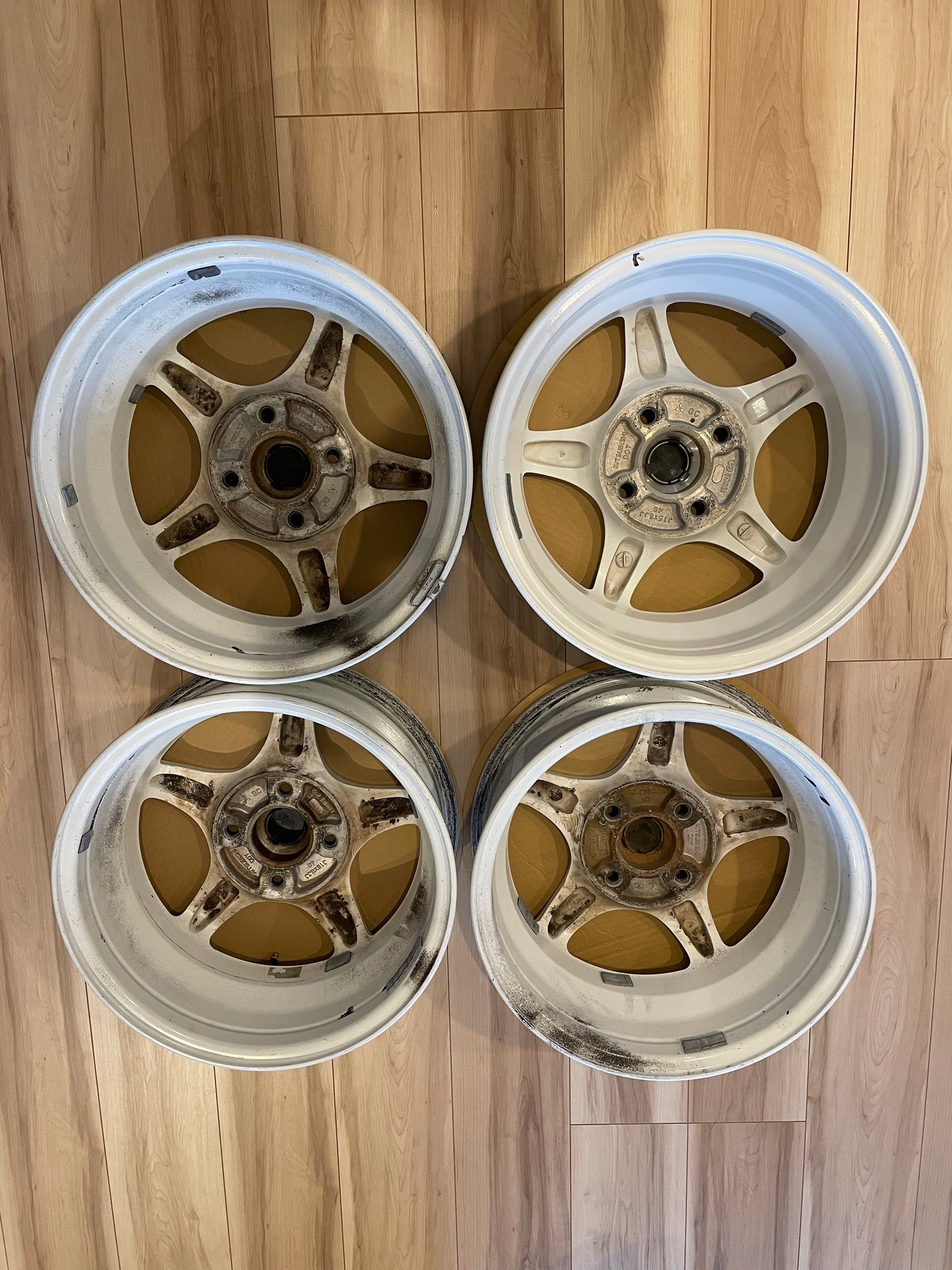 Set of OZ Evo 3 OEM Wheels