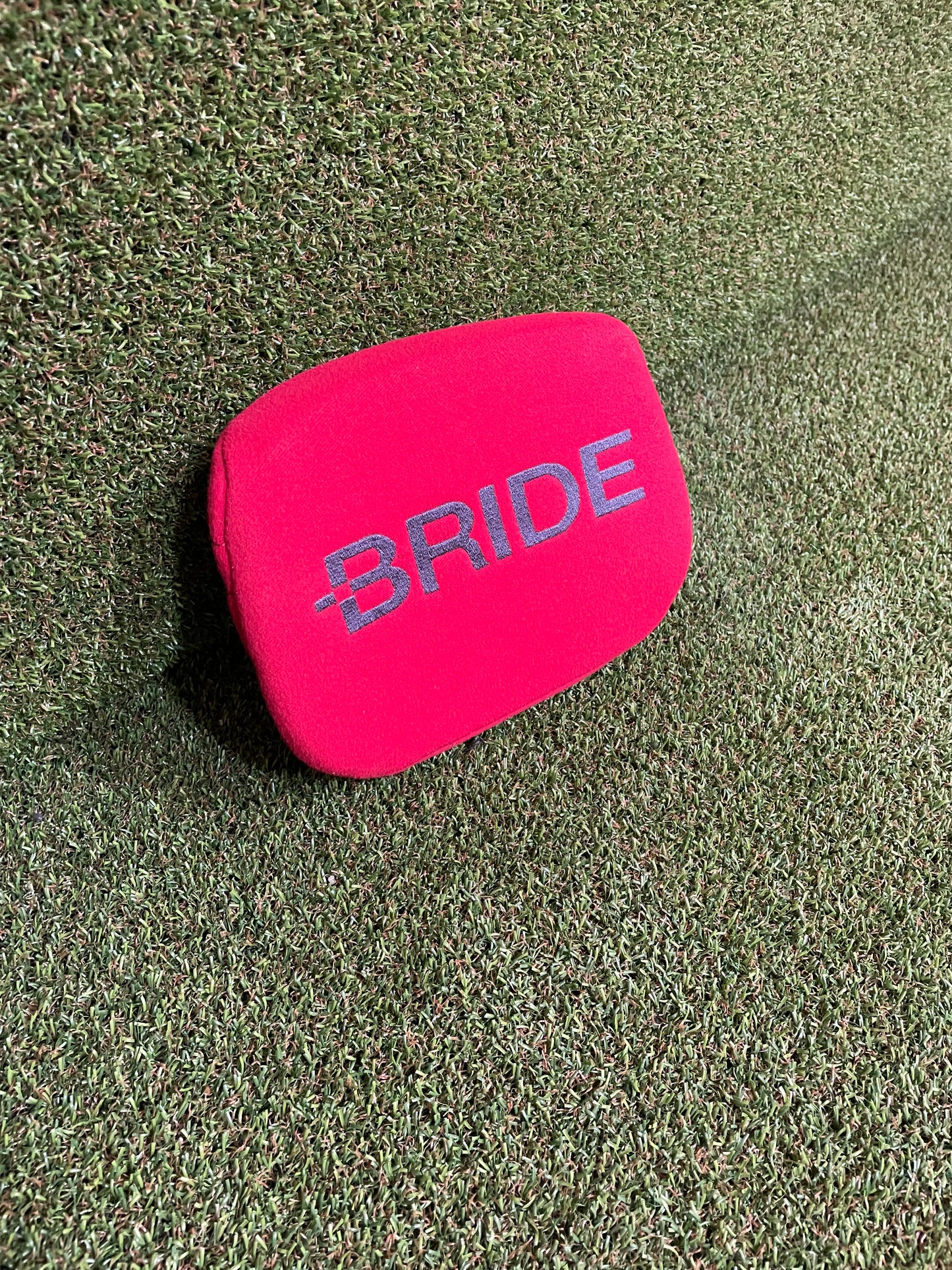 Bride Headpad - Old Logo Red